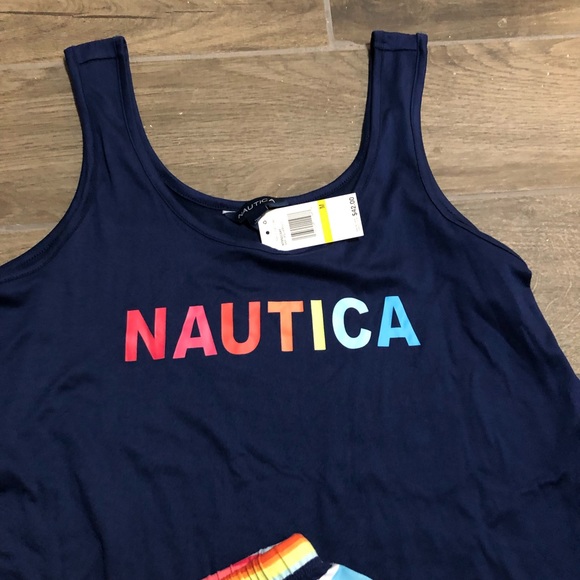 🛍🛍SOLD Nautical medium womens pajama lounge short set - Picture 3 of 4